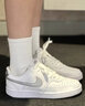 耐克（NIKE）COURT Vision 簡版空軍 紅勾休閑鞋 運動鞋 板鞋 女鞋 小白鞋 CD5434-111 36 曬單實拍圖