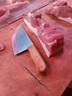 龍之藝龍之藝鍛打屠宰商用剔肉刀割肉屠夫殺豬羊分割刀不銹鋼刀具 屠宰刀-大號(hào)【大301】 曬單實(shí)拍圖