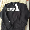 卡爾美（KELME） 圓領(lǐng)衛衣男子春秋季新款針織寬松百搭套頭衫運動(dòng)服飾長(cháng)袖上衣 黑色 L 曬單實(shí)拍圖