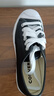 匡威（Converse）官方 Jack Purcell開口笑男女牛皮革板鞋黑色164224C 164224C 37 曬單實拍圖