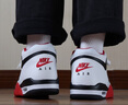 耐克（NIKE）男鞋春季新款運動(dòng)鞋AIR FLIGHT 89氣墊休閑鞋AJ4兄弟款實(shí)戰籃球鞋 BQ4212-100/AJ4兄弟款/黑白紅 41 曬單實(shí)拍圖