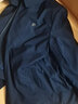 皮爾卡丹（pierre cardin）高端桑蠶絲夾克外套男士翻領(lǐng)春秋季中年爸爸商務(wù)休閑薄款茄克針織 藏青色 L 175建議130-145斤 曬單實(shí)拍圖