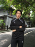 卡爾美（KELME）跑步運動(dòng)衛衣男半拉鏈長(cháng)袖足球訓練套頭衫 黑色 M 曬單實(shí)拍圖