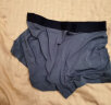 Schiesser舒雅3条装男士莫代尔平角内裤E5/19894T 黑色+深灰+蓝灰7078 XL 实拍图
