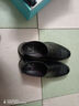 意尓康皮鞋男真皮商務(wù)正裝皮鞋男士套腳內增高男鞋新郎結婚鞋子 黑色 單層 41 曬單實(shí)拍圖