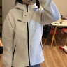 耐克（NIKE）女子全長(cháng)拉鏈開(kāi)襟連帽衫 SPORTSWEAR TECH WINDRUNNER FB8339-013 S 曬單實(shí)拍圖