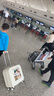 羋上宣（MISHANGXUAN）卡通兒童行李箱女18英寸可愛(ài)小型拉桿箱寶寶登機箱 白色-米奇 20寸 順豐 曬單實(shí)拍圖