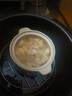 祥業(yè)陶瓷燉盅隔水燉盅帶蓋家用蒸蛋碗燉燕窩盅雞蛋羹專用小燉瓦罐煲湯 豎紋雙耳燉罐(米黃)-C款 曬單實(shí)拍圖