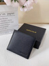 歌若拉錢(qián)包真皮男短款純頭層牛皮錢(qián)夾送男友老公簡(jiǎn)約薄款對折帶拉鏈皮夾 黑色（里外頭層牛皮） 曬單實(shí)拍圖