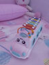 皇儿婴儿玩具八音巴士手敲琴二合一钢琴1岁宝宝婴幼儿童敲击乐器2 巴士手敲琴 萌萌粉 实拍图