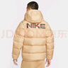 耐克（NIKE）男 AS M NK SF SSNL WR 650-D JKT 羽絨服 HQ4183-233芝麻棕 M 曬單實(shí)拍圖