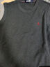 Navigare意大利小帆船親膚絨男士馬甲秋冬季可機洗保暖毛衣無(wú)袖針織衫背心 深灰 L /50 曬單實(shí)拍圖