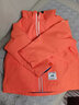 Lee兒童外套2025秋季新款男女童裝三防戶(hù)外連帽夾克三合一上衣 橙色 160 cm 曬單實(shí)拍圖