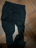 安踏運動(dòng)褲女長(cháng)褲女生跑步收口束腳休閑褲直筒褲子 基礎黑-1 M 女165 曬單實(shí)拍圖