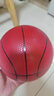鋼顏少兒籃球 小孩籃球充氣球兒童寶寶玩具手抓拍拍球小皮球幼兒園彈 加厚]1個(gè)中號球18cm不帶打氣筒 曬單實(shí)拍圖