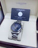 【二手99新】Longines浪琴男表名匠系列八針月相全型號40~42自動(dòng)機械男表瑞表二手奢侈品腕表 42MM數字藍盤(pán)鋼帶L2.773.4.92.6 二手奢侈品腕表鐘表 曬單實(shí)拍圖