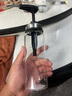 宏達(dá)玻璃蠔油瓶壓嘴擠蠔油神器廚房家醬料蜂蜜按壓嘴泵醋油壺餐廳香 【超值】刻度按壓油瓶350ML*2 曬單實拍圖