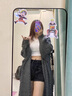 CTOX長(cháng)款毛衣開(kāi)衫外套女2024新款韓系女加厚毛衣灰色粗針麻花針織外套 灰色 L 【建議110-125斤】 曬單實(shí)拍圖