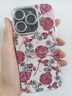 圣圖朗春夏高級感粉紅玫瑰花適用iPhone15ProMax蘋(píng)果13手機殼新款11閃鉆鏡頭膜12個(gè)性女士14防摔保護套 閃粉鏡頭 -粉紅玫瑰+英文 iPhone 15 Pro 曬單實(shí)拍圖