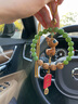 禧卡森  十八籽菩提汽車(chē)掛件一鹿平安高檔車(chē)內掛飾高端車(chē)載后視鏡掛件 一路平安鹿-十八籽菩提 曬單實(shí)拍圖