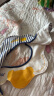 爱贝迪拉婴儿口水巾4条装纯棉围嘴360度旋转新生儿用品宝宝防水围兜 实拍图