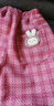 G.DUCKKIDS小黃鴨女童加絨褲子秋冬兒童長(zhǎng)褲加厚保暖寶寶衛(wèi)褲女孩毛呢格子褲 咖色 100 建議90-100cm2-3歲 曬單實(shí)拍圖