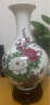 泰浦瓯 景德镇陶瓷器花瓶 现代时尚家饰工艺品摆件 家居客厅装饰摆设礼品（带底座） 赏瓶 实拍图