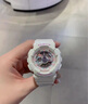 卡西歐手表女表石英電子表獨(dú)角獸防水學(xué)生運(yùn)動(dòng)表正品七夕禮物送女生女友 BA-110FH-7APR 鮮花主題 白色 曬單實(shí)拍圖
