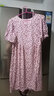 WVHK杭州斷碼真絲連衣裙過膝小個子品牌遮肚減齡桑蠶絲裙 花色 L 105-115斤 曬單實拍圖