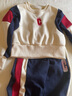 迪莎童話(huà)女童春秋裝套裝兒童運動(dòng)套裝大童女裝新款6-15歲小中學(xué)生女孩衣服 C字加絨米色 150 曬單實(shí)拍圖