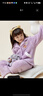 芬騰兒童睡衣女大童秋冬雙面泡芙絨保暖睡衣家居服Q9FJ257940521 曬單實(shí)拍圖