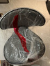 椅品匯（yipinhui） 吧臺(tái)椅現(xiàn)代簡(jiǎn)約靠背旋轉(zhuǎn)高腳凳升降吧椅輕奢收銀臺(tái)高吧凳酒吧椅 [牛皮]橙色 SGS認(rèn)證3級(jí)氣桿-不銹鋼加大底盤 曬單實(shí)拍圖