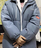 棉致連帽晉江棉服女2023新款秋冬季外套女羽棉衣絨服不跑棉面包服棉襖 606假兩件加厚藍色【高品質(zhì)】 L 115-130斤 曬單實(shí)拍圖
