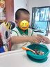 阿米拉（AMILA）啊咪啦童裝夏季新款男女童寶寶寬松休閑運動(dòng)翻領(lǐng)兒童polo裙親子裝 奶昔米（男童） 110 曬單實(shí)拍圖