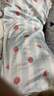 蕉內(nèi)520H睡衣男女士夏季冰絲涼感短袖情侶家居服七夕情人節(jié)禮物送女友 【短袖短褲女】藍(lán)白條紋-西瓜 XL 曬單實(shí)拍圖
