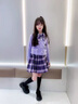G.duck女童春裝2026新款學(xué)院風(fēng)春秋兒童jk套裝小女孩庫洛米衣服裙子整套 庫洛米開(kāi)衫三件套 140 建議130-140cm9-10歲 曬單實(shí)拍圖