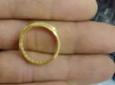 周六福（ZLF）七夕禮物  黃金戒指男女款足金999福字活口指環(huán)百福戒 計(jì)價(jià) 10號(hào) - 5.62g 曬單實(shí)拍圖