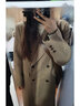 GARNUO羽絨服內(nèi)膽駝色毛呢大衣女冬季新款90白鴨絨正肩加厚西裝呢子外套 栗駝色【羽絨內(nèi)膽】 S 【80-100斤】 曬單實(shí)拍圖
