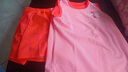 G.DUCKKIDS女童背心速干衣夏季小女孩運動(dòng)短褲夏款兒童無(wú)袖網(wǎng)面訓練服藍球服 粉紫(背心+短褲) 110 建議高110-120cm 5-6歲 曬單實(shí)拍圖