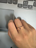 丹尼爾惠靈頓（DanielWellington） dw戒指女 薔薇粉琺瑯雙色戒指時(shí)尚指環(huán)情侶對戒 新年禮物送女生 56號 DW00400064 曬單實(shí)拍圖