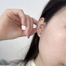 中國黃金六爪鉆石耳釘女時尚銀耳飾耳環(huán)教師節(jié)禮物送老師生日送女友 經(jīng)典六爪耳釘-3分鉆石一對 曬單實拍圖