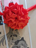酷依宝大红花球结婚开业绸带花球婚车头花装饰庆典剪彩揭幕红布退伍 实拍图