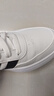 阿迪達斯（adidas）官方艦店男鞋 秋季新款運動(dòng)鞋耐磨德訓鞋滑板鞋透氣休閑鞋男 3010-白色-皮質(zhì)三條紋板鞋 40 曬單實(shí)拍圖