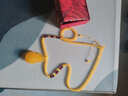 親恒薈保價(jià)胖東來(lái)品質(zhì)官方蜜蠟吊墜女水滴形雞油黃平安無(wú)事牌毛衣鏈琥珀 錢(qián)袋吊墜(珠鏈) 曬單實(shí)拍圖