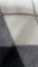 Teenie Weenie小熊女裝簡約時尚早秋V領(lǐng)格紋休閑通勤學(xué)院針織背心 灰色 S 160 曬單實(shí)拍圖