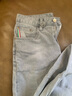 AEMAPE/美國蘋(píng)果 牛仔褲男士高端九分褲夏季薄款男褲天絲修身小腳褲子男 銀灰色 28 【腰圍2尺1】 曬單實(shí)拍圖