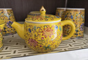 容山堂京韻琺瑯彩描金陶瓷套裝大小號景德鎮功夫茶具 曬單實(shí)拍圖