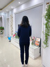 鹿儷秀媽媽運(yùn)動服套裝春秋新款中老年秋裝女外套中年上衣大碼洋氣三件套 寶藍(lán)【高品質(zhì)運(yùn)動服】 2XL 【建議119-131斤】 曬單實(shí)拍圖