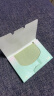 悠珂思（ukiss）绿茶吸油纸100枚（面部控油定妆 男女通用 便携补妆 吸油面纸） 实拍图