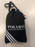 宿袋拜拜（POLYBYE） 環(huán)保購物袋大容量超輕折疊手提包 便攜防潑水尼龍旅行收納隨行包 大號單肩-收納后雞蛋大小- 黑色 曬單實(shí)拍圖